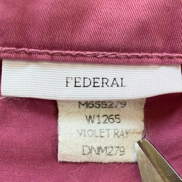 PAIGE Men's Federal Transcend Slim Straight Jean Violet -29 X 33 Excellent Rare - Picture 9 of 12